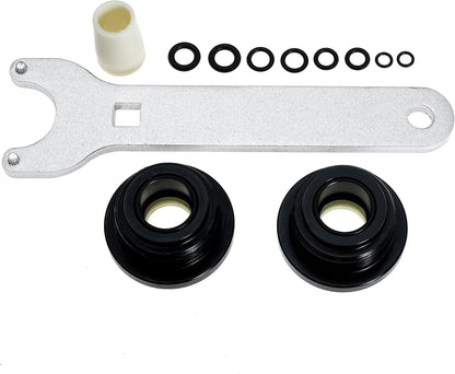 Seal Kit Replace HS5157 HC5340 HC5341 HC5342 HC5343 HC5344 HC5345 HC5346 HC5347 HC5348 HC5358 HC5365 For SeaStar Front Mount Hydraulic Steering Cylinders with Wrench