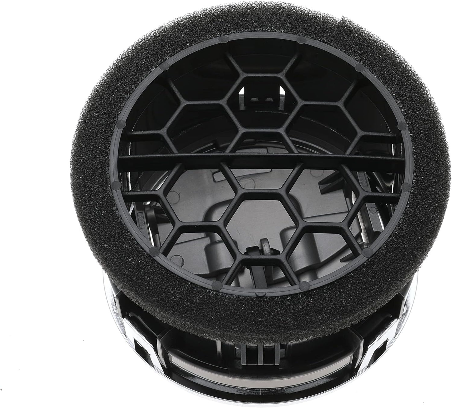 Front Interior Dashboard Louvre AC Heater Air Vent Duct Chrome Set for Ford F150 F-150 Lobo 09-14 Replaces 9L3Z-19893-CA CL3Z19893EA CL3Z-19893-EA 9L3Z19893AA 9L3Z-19893-AA 9L3Z19893CA, 4PCS