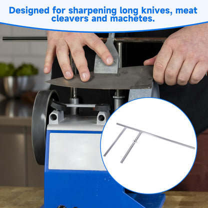 Extended Support Bar for Tormek Sharpening Machines Fits T8 T7 T4 T3 and Older Models with Micro Adjust Scale