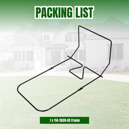 Grass Catcher Bag Frame for to-ro 22" Recycler Lawn Mower Replace 132-4483-03 114-2639-03, Foldable