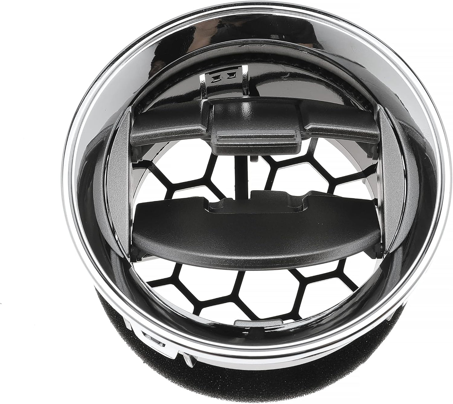 Front Interior Dashboard Louvre AC Heater Air Vent Duct Chrome Set for Ford F150 F-150 Lobo 09-14 Replaces 9L3Z-19893-CA CL3Z19893EA CL3Z-19893-EA 9L3Z19893AA 9L3Z-19893-AA 9L3Z19893CA, 4PCS