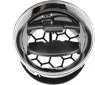 Front Interior Dashboard Louvre AC Heater Air Vent Duct Chrome Set for Ford F150 F-150 Lobo 09-14 Replaces 9L3Z-19893-CA CL3Z19893EA CL3Z-19893-EA 9L3Z19893AA 9L3Z-19893-AA 9L3Z19893CA, 4PCS
