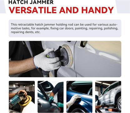 Hatch Jammer Auto Body Repair Tools Retractable Support Rod Holder