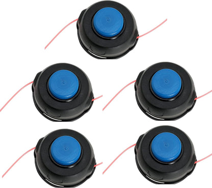 T25 Tap Advance Trimmer Head Replace 966674401 537338306 537338310 for Husqvarna 128L 128R 128RJ 122C 124L 125C 125L 128LD 223R 223L 322C 323C 325C 325CX 2PC
