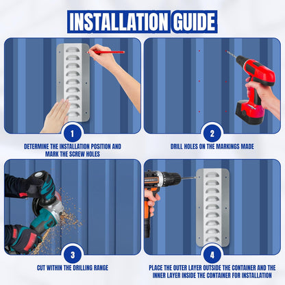 Shipping Container Vent Accessories Transportation Container Air Vents for 20ft Storage Containers Passive Cross Flow Ventilation Cargo Containers Preventing Excessive Heat and Condensation (6 Pack)