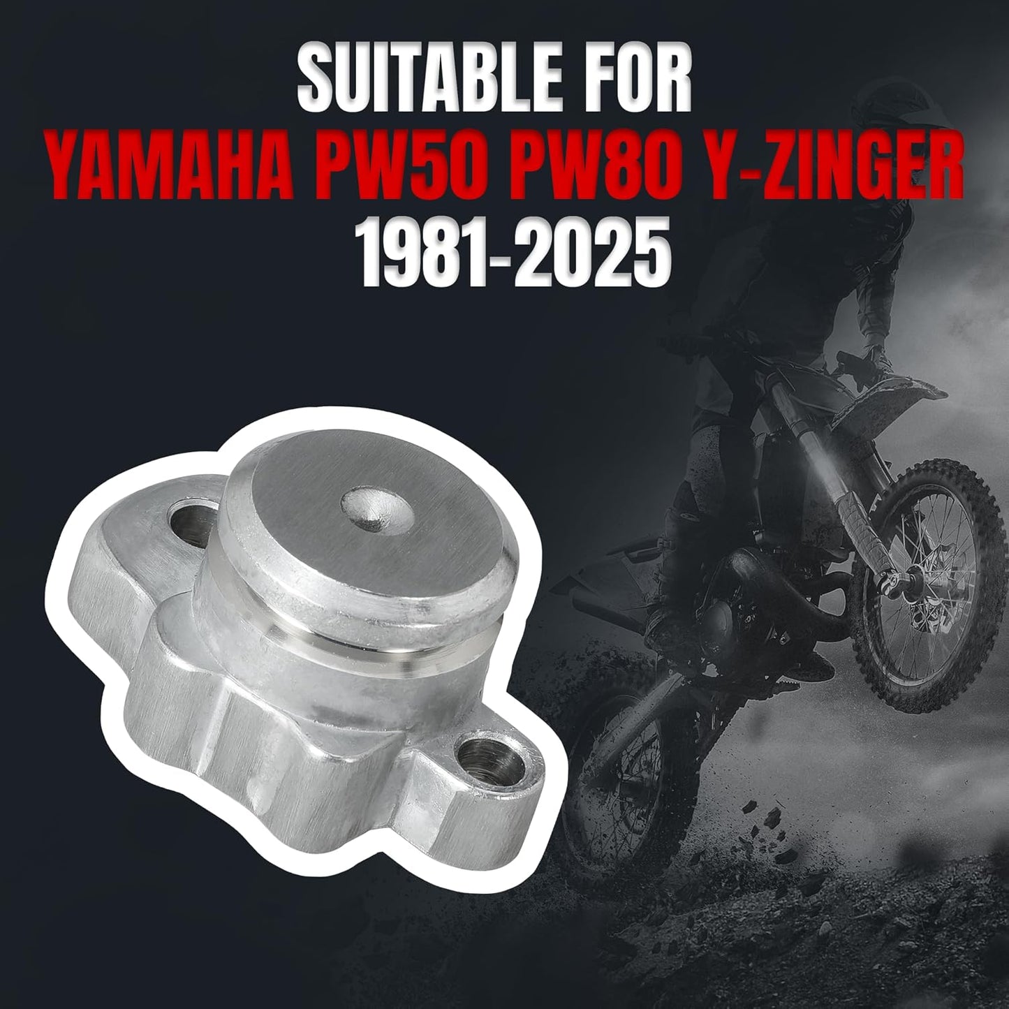 Oil Pump Plug Cover for Yamaha PW50 PW80 Y-Zinger 1981-2025 | Oil Injection Block Off