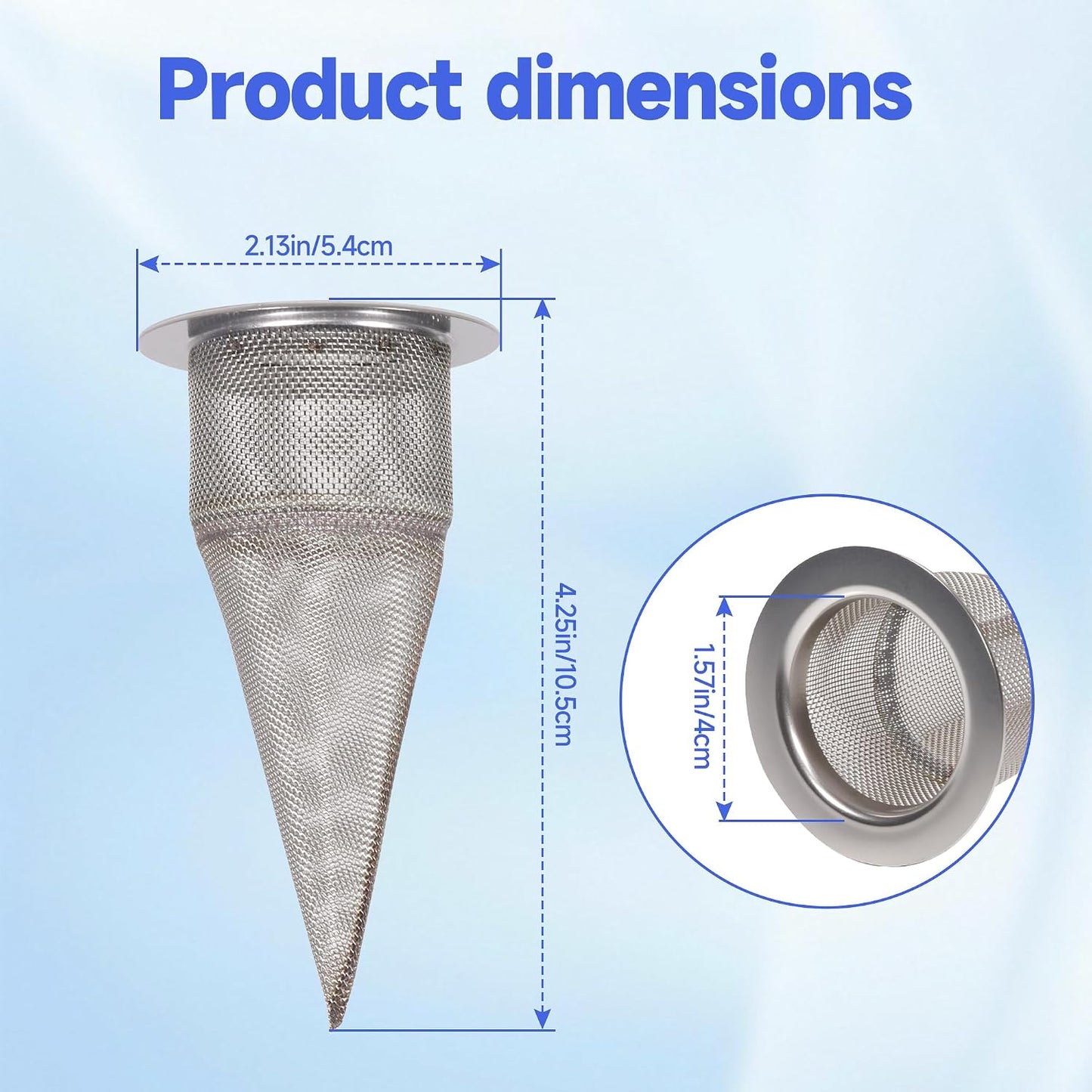 Exhaust Conical Spark Arrestor for Honda CRF230 CRF250L XR100R, Pack of 4 | For Yamaha YZF426 TTR125, For Kawasaki KLX230 KLX230R, For FMF Powercore 4