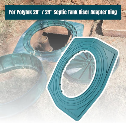 20Inch 24Inch Septic Tank Adapter Ring, Riser Adapter Rings Replace 3009-AR, 07B-P3009-AR
