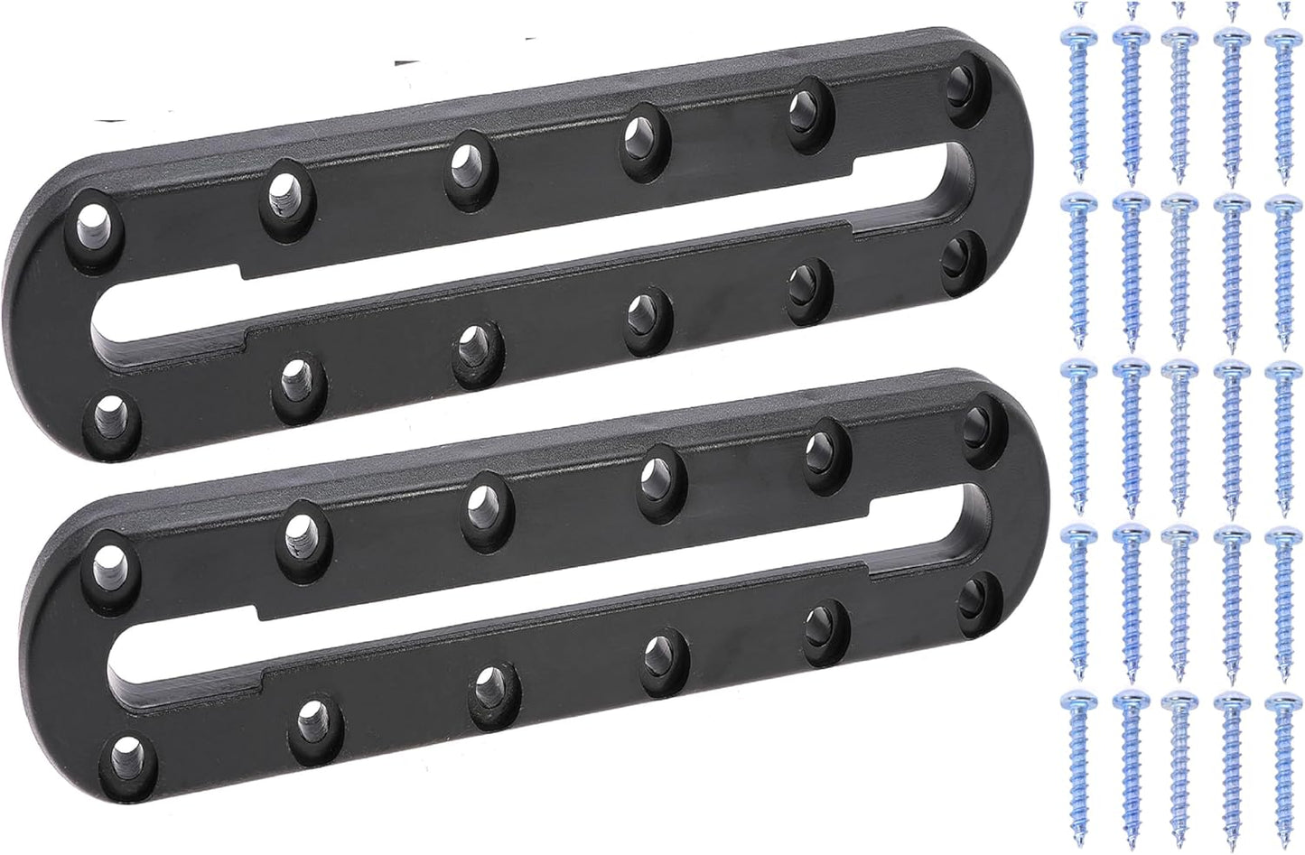 9.2 Inch Kayak Rail Kayak Mount Track Accessories for Fish Finder,Cup Holder, Anchor Cleats Kayak Gear Track for Fishing Rod Holder Kayak Gear Track to Mount Kayak Paddle Holder