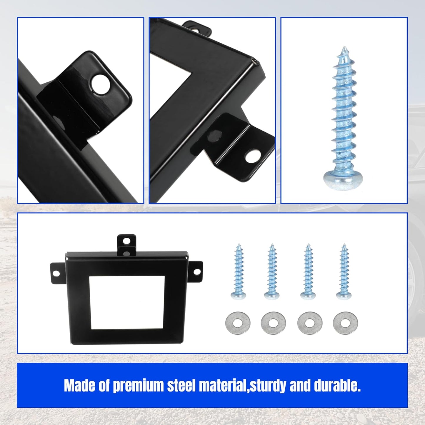 CRV Radar Sensor Protector for Honda CR-V 2023-2025，Anti-Theft Distance Sensor Protector Cover with Screws, Set of 2