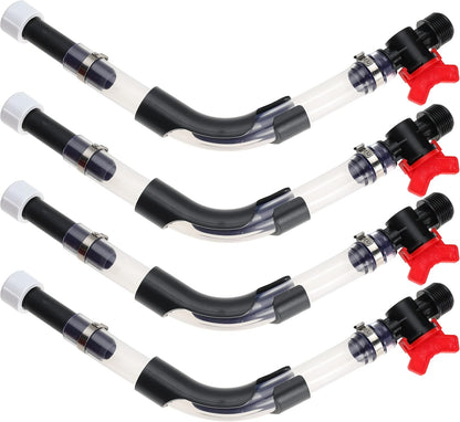 Jegs Fuel Filler Kit - LC2 Jugs with Ball Valve Hose, Bender for Scribner Fuel Tank
