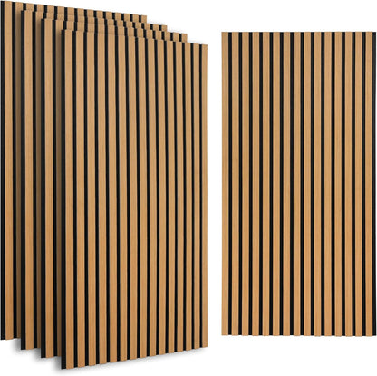 5 Pack Large Acoustic Panels for Wall Sound Proof 47.2 x 23.6 x 0.35 Inch Sound Dampening Panels for Wall Decor Sound Absorbing Polyester Fiber Wall Panel for Bedroom Home Studio Office