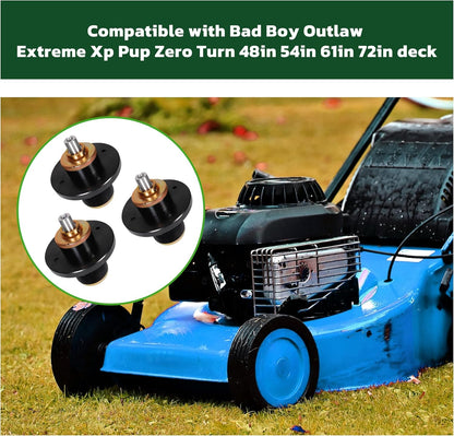 Mower Spindle Assembly Replace 037-8000-00 for Bad Boy Stand On, 3 Pack | Replace 037-4000-50, 038-4000-50, for Bad Boy Outlaw Extreme XP 48" 54" 61" 72" Deck