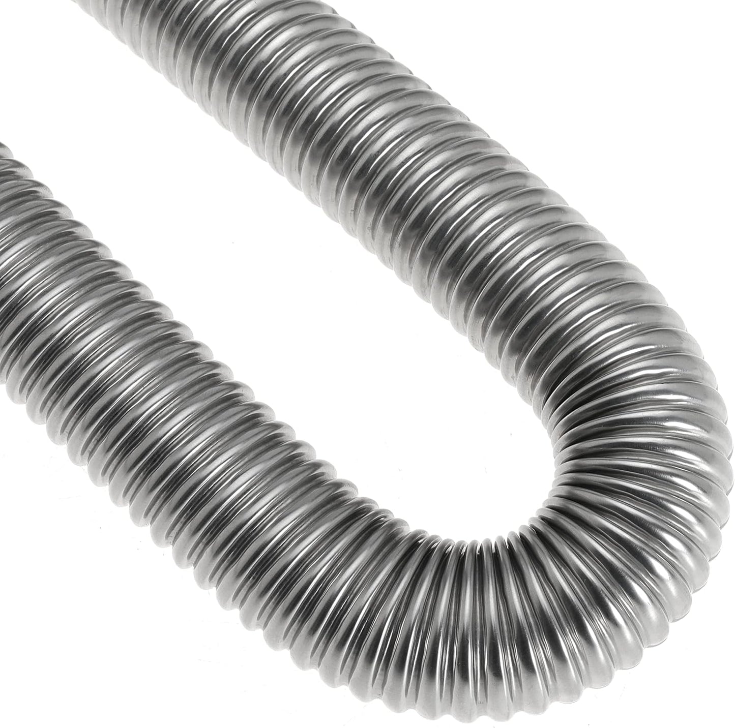 100cm 1 inch Heater Exhaust Pipe Generator Exhaust Extension Fuel Tank Gas Vent Hose with Clamps
