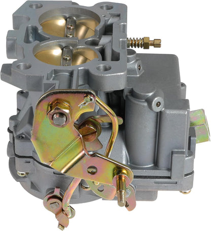 2 Barrel Marine Carburetor Replace 3310864940A01 for Mercruiser | For Mercruiser 2.5L 3.0L 4 Cylinder Engines, Brass Fittings, Gaskets Included, Replaces 8M0045397