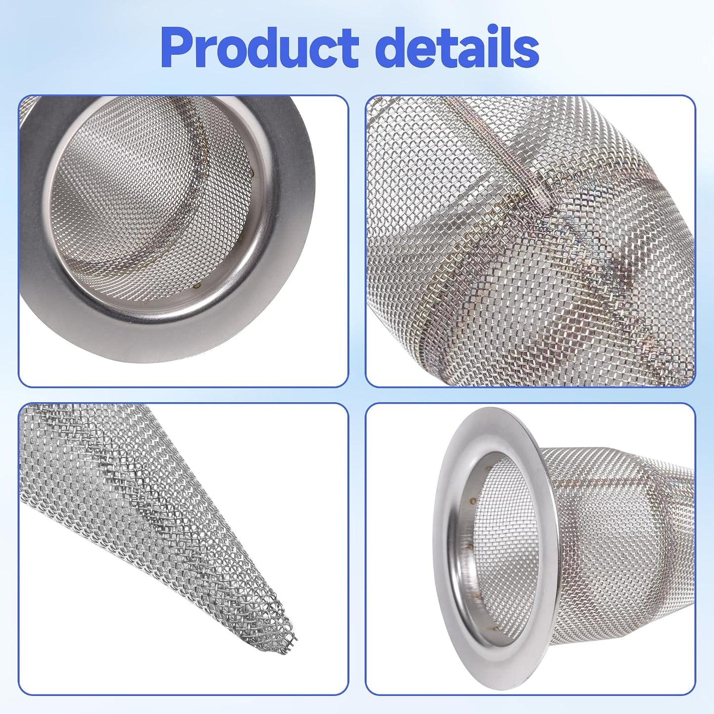 Exhaust Conical Spark Arrestor for Honda CRF230 CRF250L XR100R, Pack of 4 | For Yamaha YZF426 TTR125, For Kawasaki KLX230 KLX230R, For FMF Powercore 4