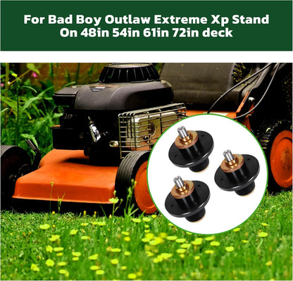Blade Spindle Assembly Replace 037 4000 50, 037 8000 00 for Bad Boy 48in 54in 61in 72in Deck Outlaw Extreme Outlaw XP (3 Pack)