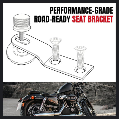 Seat Bracket with Fender Washer Screw for Harley Davidson 1996-2024 Replace 10545BB