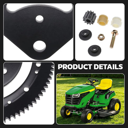 Steering Sector Pinion Gear for John Deere LA100 LA102 LA105 LA115 LA125 LA130 LA135 LA140 LA145 LA150 LA155 LA165 LA175 Lawn Mower Tractors Replaces GX21924BLE GX20053 GX20054 GX21994
