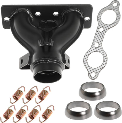1262138489 Exhaust Manifold wit Exhaust Pipe Donut Gasket Seal Spring Kit for Polaris for Ranger 800 for Polaris for Ranger for Crew HD XP 800 4x4 EFI 2010-2014