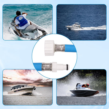 Flush Hose for Yamaha Waverunner FX LX VX VXR FXHO SVHO Cruiser GP1800 GP1300 GP1200 AR190 SR230 SX230 VX110 VX for Deluxe for PWC for Jet Ski (Flush Hose)