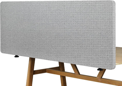 Desk Privacy Panel Table Privacy Panel Acoustic Partition Noise Visual Isolate Table Divider with Clamp (24" x 60")