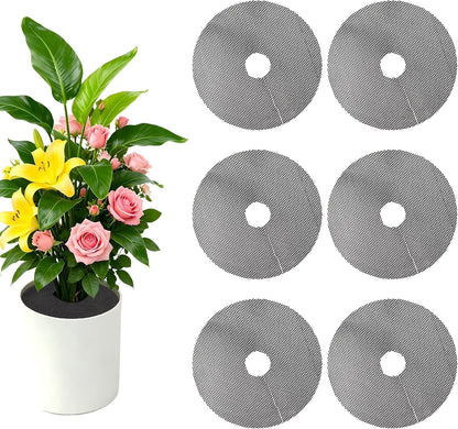 frtzal Plant Pot Grids - 11.8 Inch Cuttable Soil Cover Protector, Plant Covers from Animals Digging Stopper, Indoor Outdoor Plant Pot Cover(11.8IN-12PCS)