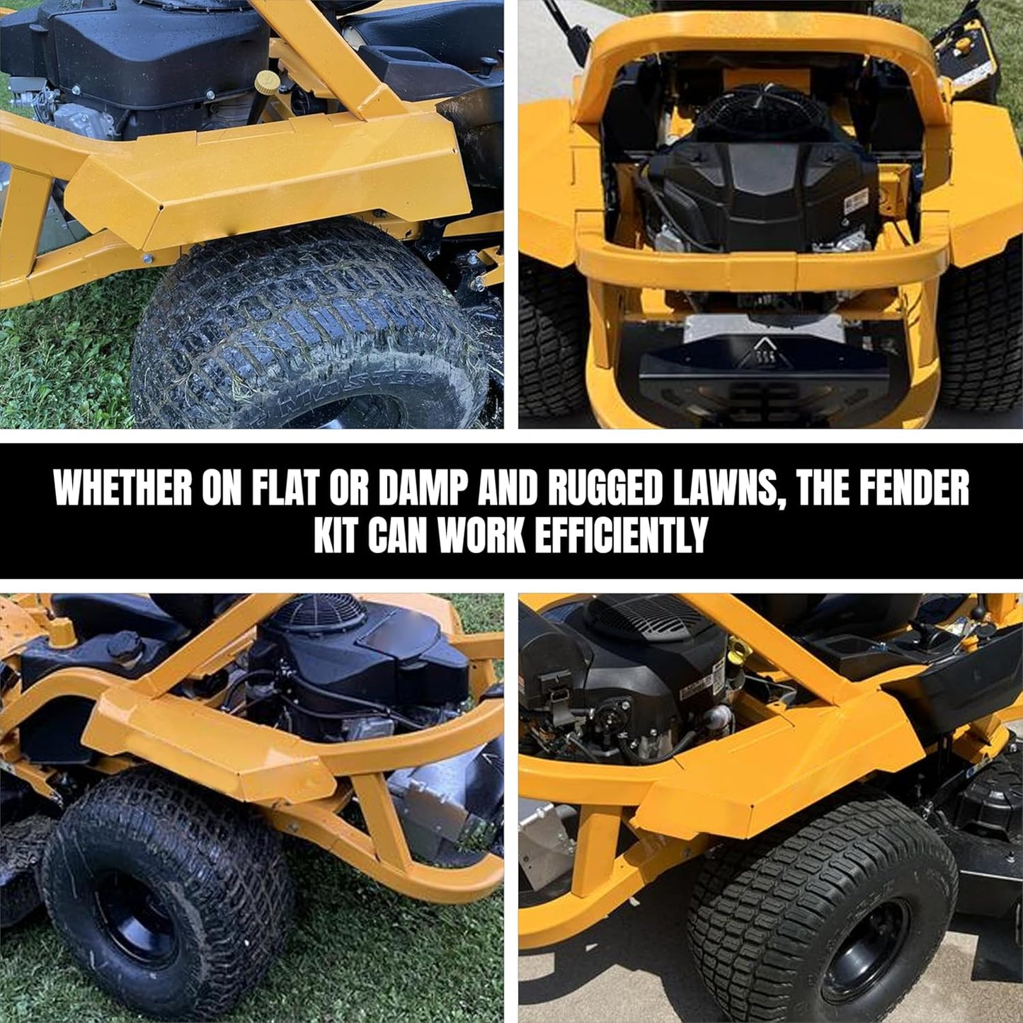 Steel Fender Kit Replace 19A70062100 for CUB CADET Ultima Series ZT1, ZT2, ZT3 Zero-Turn Mowers