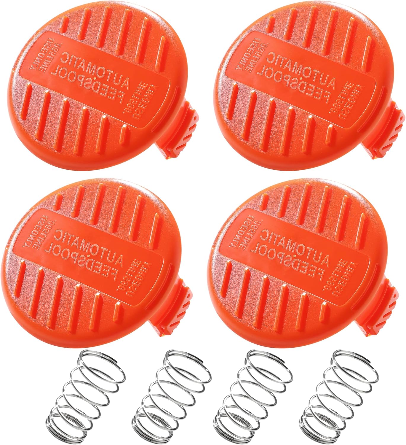 RC100P Replacement Spool Cover Cap for Black Decker GH500 GH600 GH610 GH900 GH912 String Trimmers Replace 385022-03
