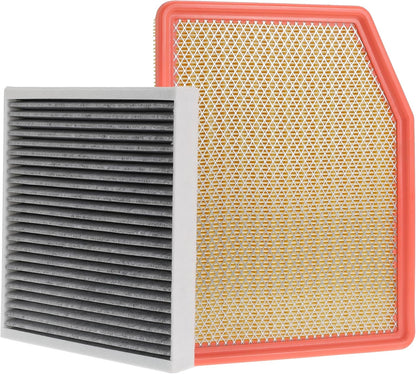 Engine and Cabin Air Filter for Chevy Equinox L4 1.5L Gas 1.6L Diesel 2.0L Gas 18-26 for GMC Terrain L4 1.5L Gas 1.6L Diesel 2.0L Gas 18-24 Replace CA12260 CF11966
