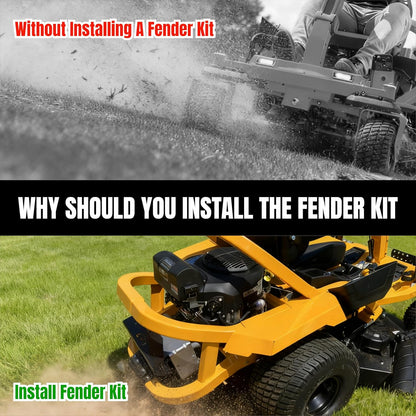 Steel Fender Kit Replace 19A70062100 for CUB CADET Ultima Series ZT1, ZT2, ZT3 Zero-Turn Mowers