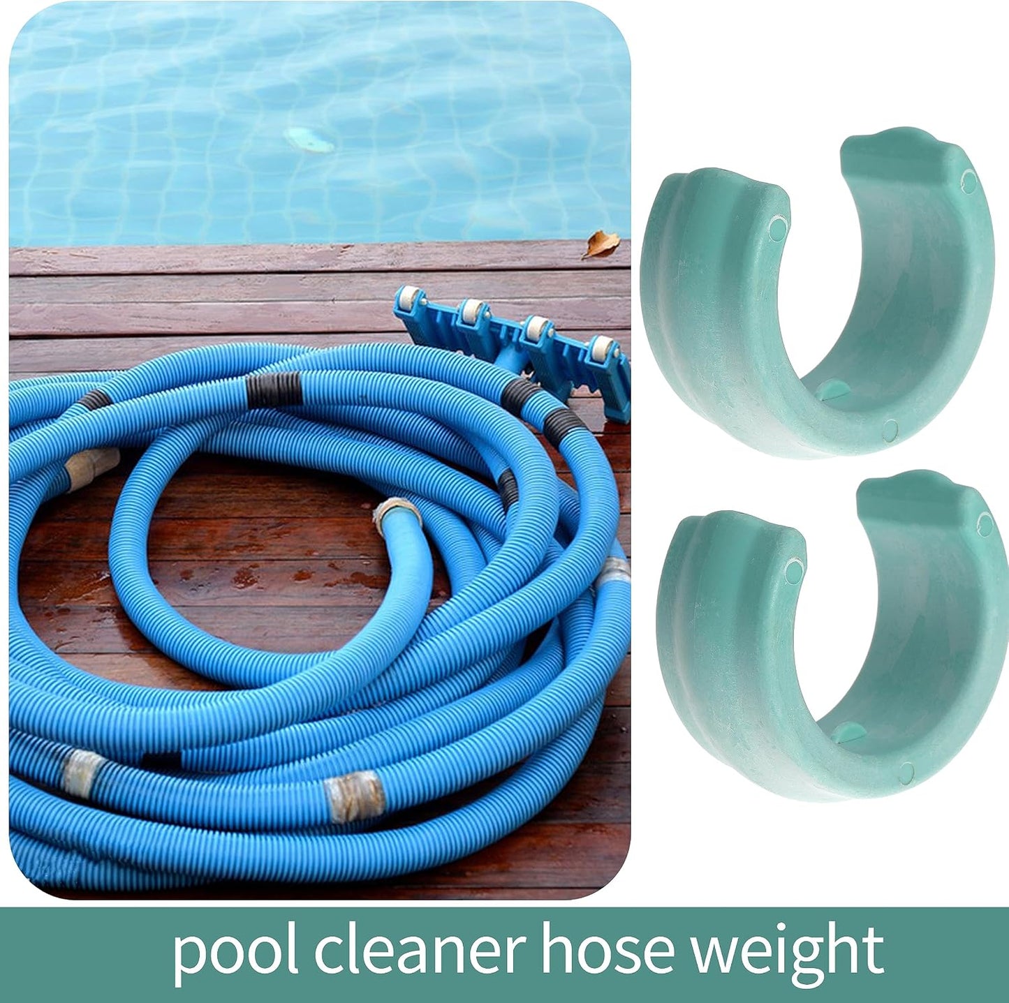 Universal Pool Hose Weight Universally Fits Most Pool Cleaners Pool Cleaner Hose Weight (8 Pack)