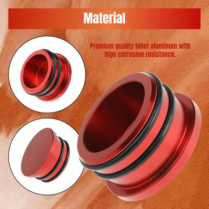 Replacement for Duramax LLY Turbo Resonator Plug for Chevy Duramax L5P Engine 6.6L Turbo Diesel 2004.5-2010 LBZ LLY LMM Mouthpiece