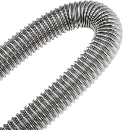 60cm 1 inch Diesel Heater Exhaust Pipe Generator Exhaust Extension Fuel Tank Diesel Gas Vent Hose with Clamps