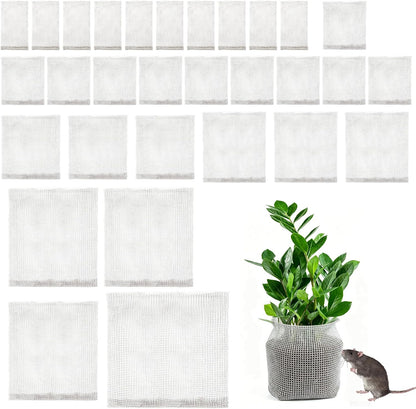 frtzal 5PCS 1 Gallon Root Guard Gopher Proof Wire Baskets, Stainless Steel Gopher Mole Vole Mesh Baskets, Underground Cages for Plant Roots, Trees, Flowers, Crops, Tubers (GB-1Gal-25 * 23)
