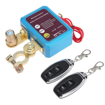 Remote Battery Disconnect Switch 12V 240A Battery Kill Switch Anti-Theft Automatic Cut Shut Off Switch for Car Truck Boat RV ATV
