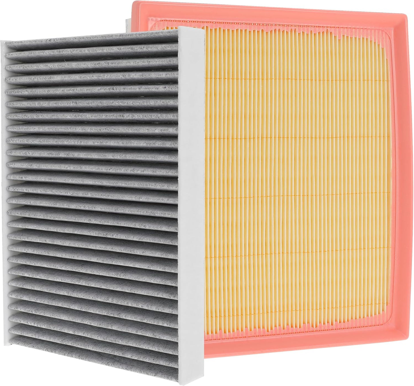 Engine and Cabin Air Filter for Toyota Tundra 3.4L Gas Hybrid 2022-2025, for Sequoia 3.4L Hybrid 2023-2025 Replace 17801-F4010 871390-C010