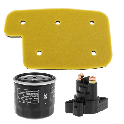 0470-663 Air Filter 16510-06B00 Oil Filter 0445-058 Starter Solenoid Relay for Arctic Cat 400 454 500 650 4X4 AUTO H1 TRV