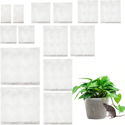 frtzal 5PCS 1 Gallon Root Guard Gopher Proof Wire Baskets, Stainless Steel Gopher Mole Vole Mesh Baskets, Underground Cages for Plant Roots, Trees, Flowers, Crops, Tubers (GB-1Gal-30 * 15)