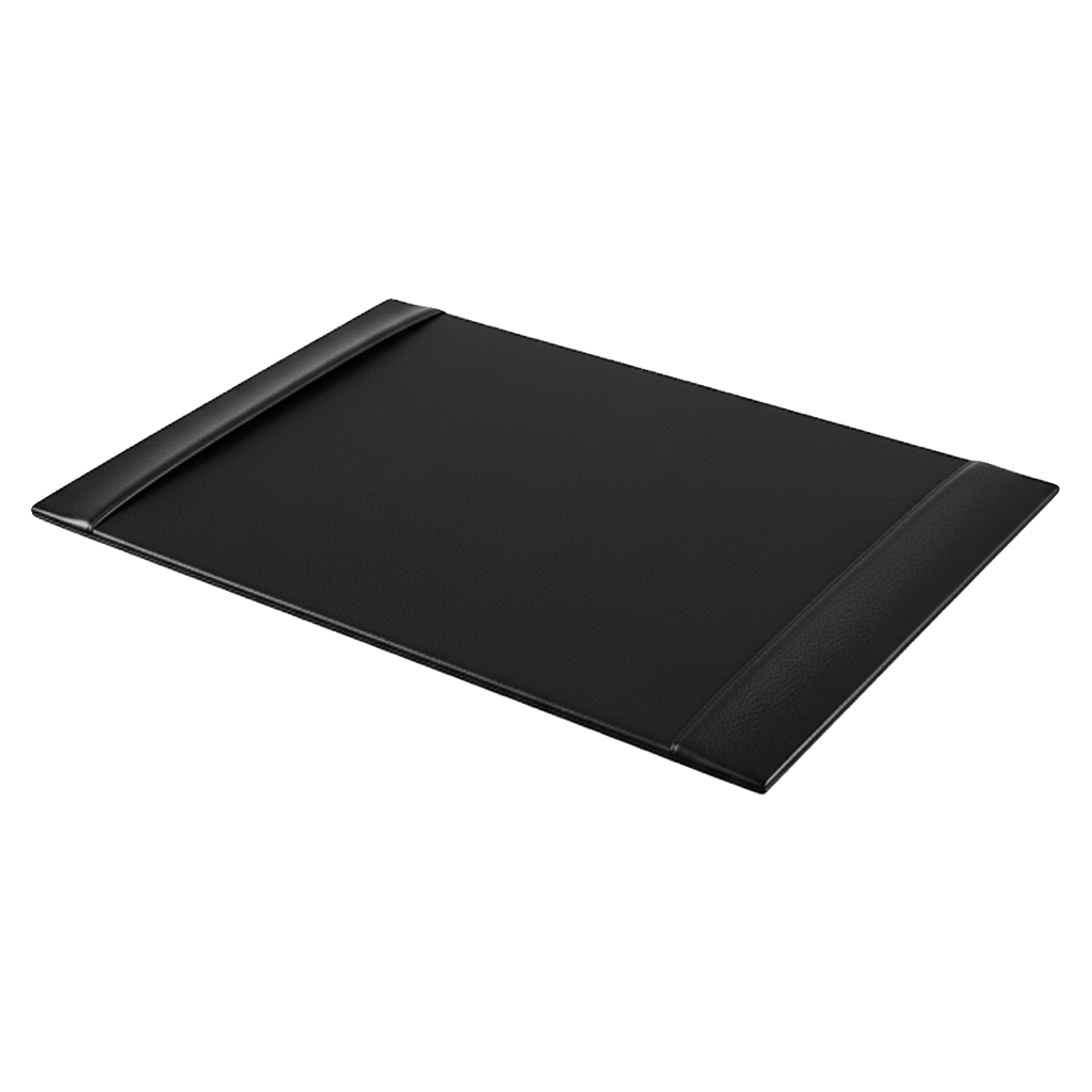 Leather Desk Pad with Side Rail 30" × 18"