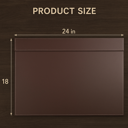 PU Leather Desk Pad 24" x 18"