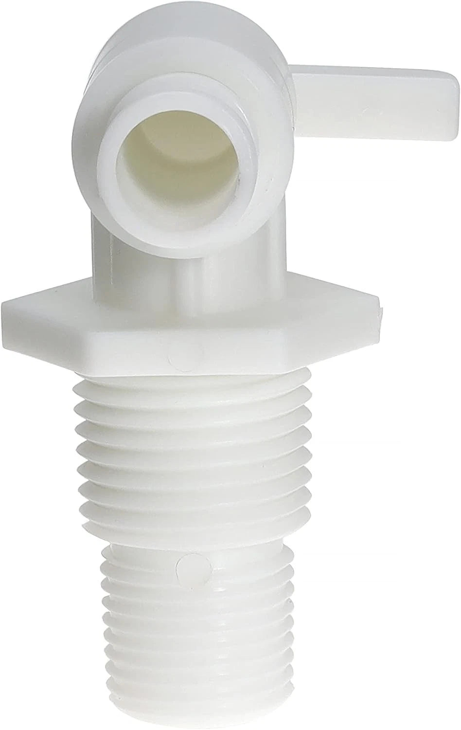 RV Water Tank Drain Valve - 3/8" & 1/2" Male NPT Dual Thread for Camper&Trailer