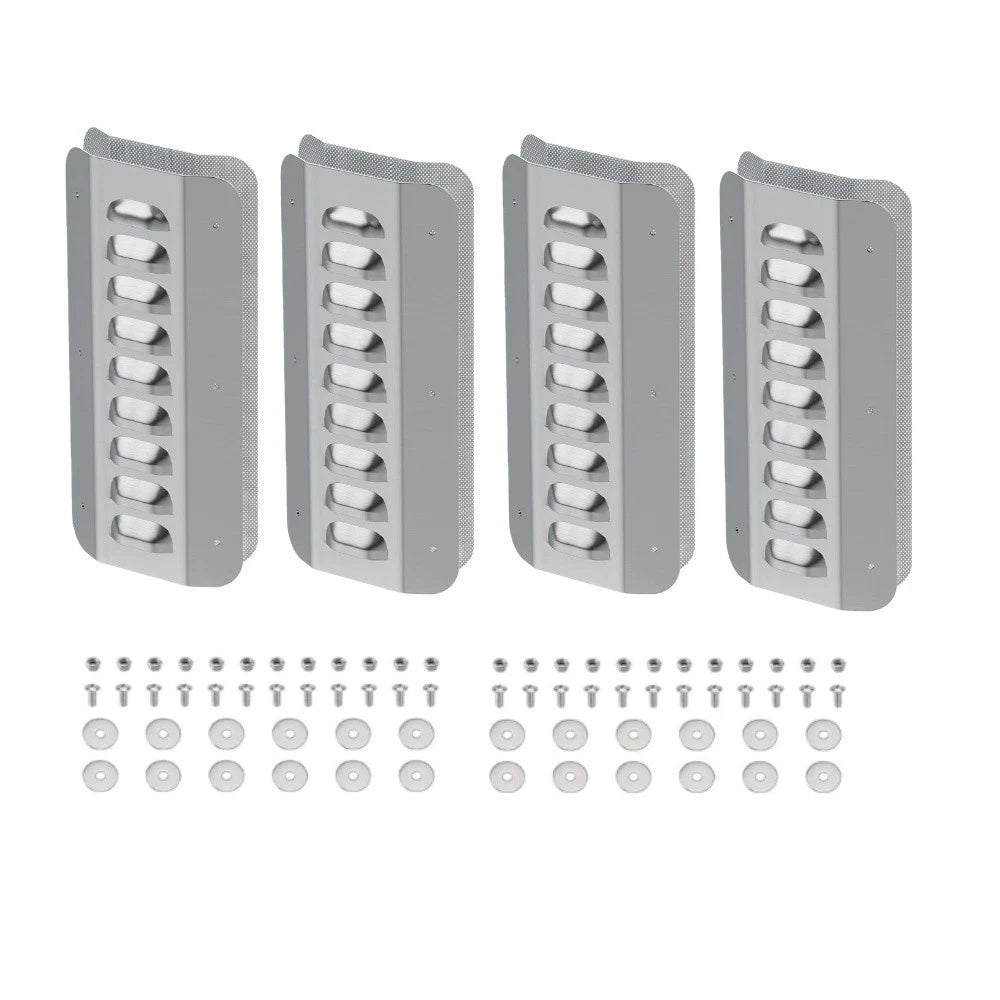 4 Pcs Container Air Vent Kit,Galvanized Steel Shipping Container Accessories