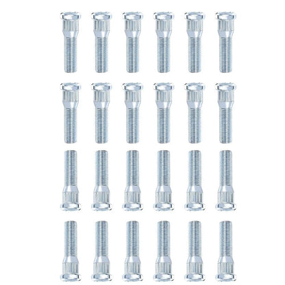 24 Pcs Wheel Stud for Trailer for Axles 2,000 lb to 7,000 lb with 1/2"-20 UNF