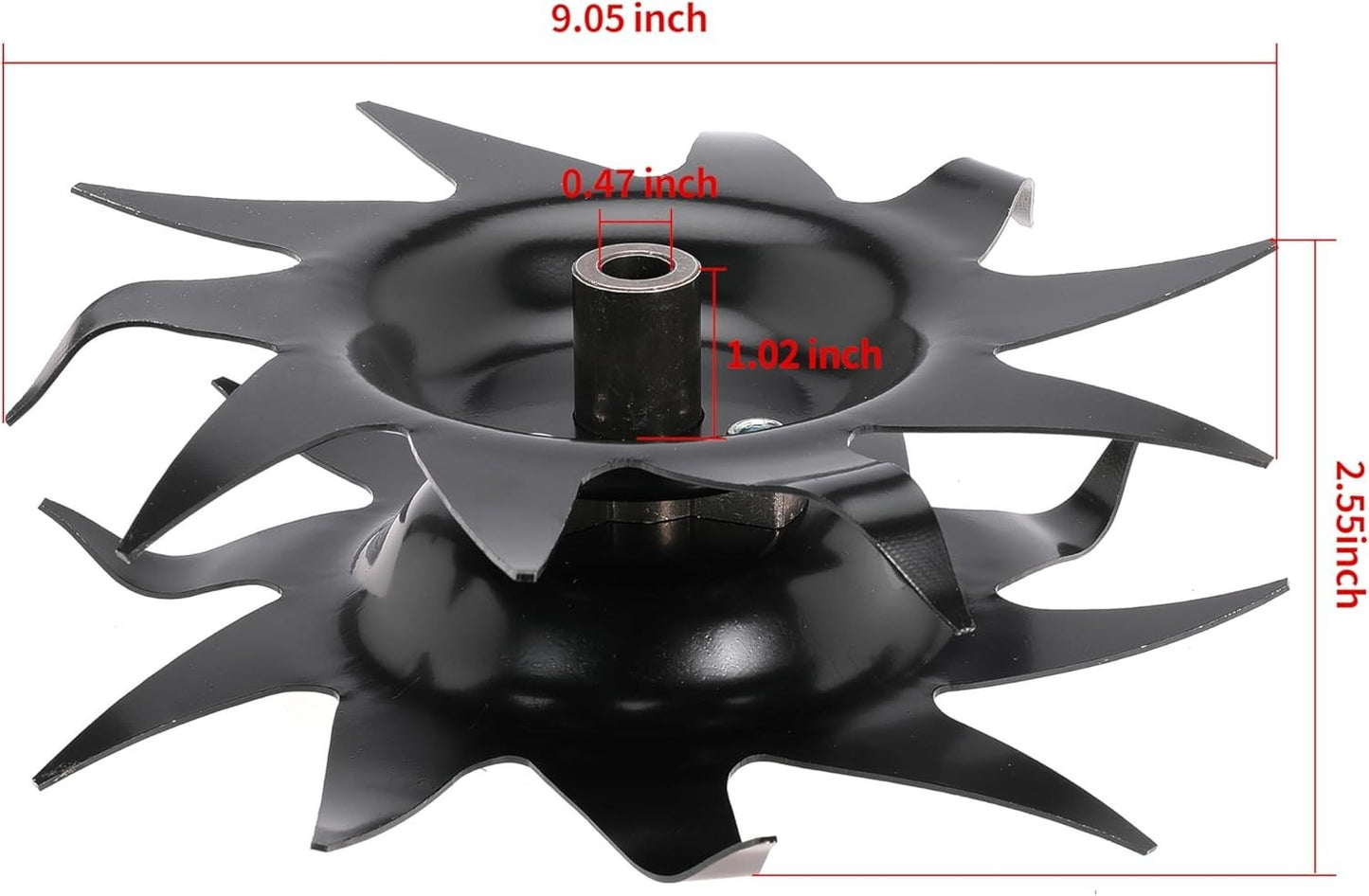 Power Tiller Tines for Mantis 1622 7222 7225 7260 7261 7262 7920 Cultivators