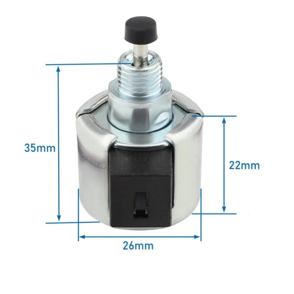 Carburetor Fuel Shut Off on Solenoid for Kohler Replace 12-757-33 S 12-435-02-S