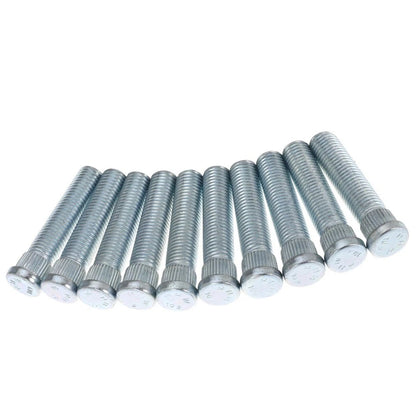 1/2" Longer Wheel Stud Bolt M12-1.50 for Chevy GMC Trucks 1982-2004 (10Pcs)
