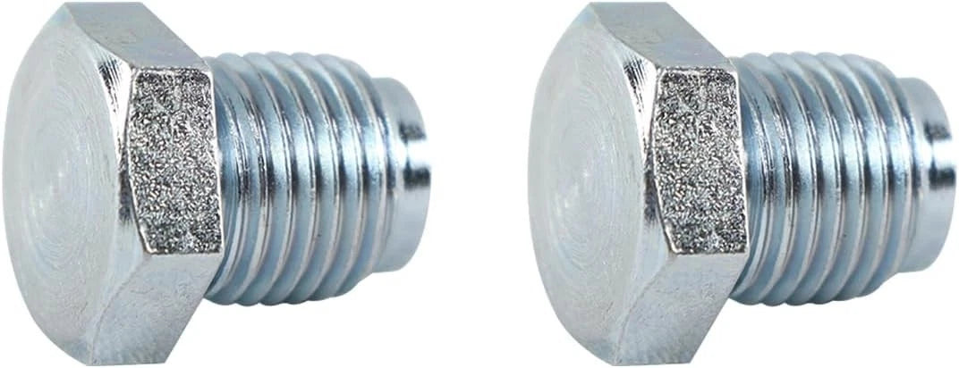 Master Cylinder Plugs 1/2"-20 & 9/16"-18 for Inverted Flare Port Block Off