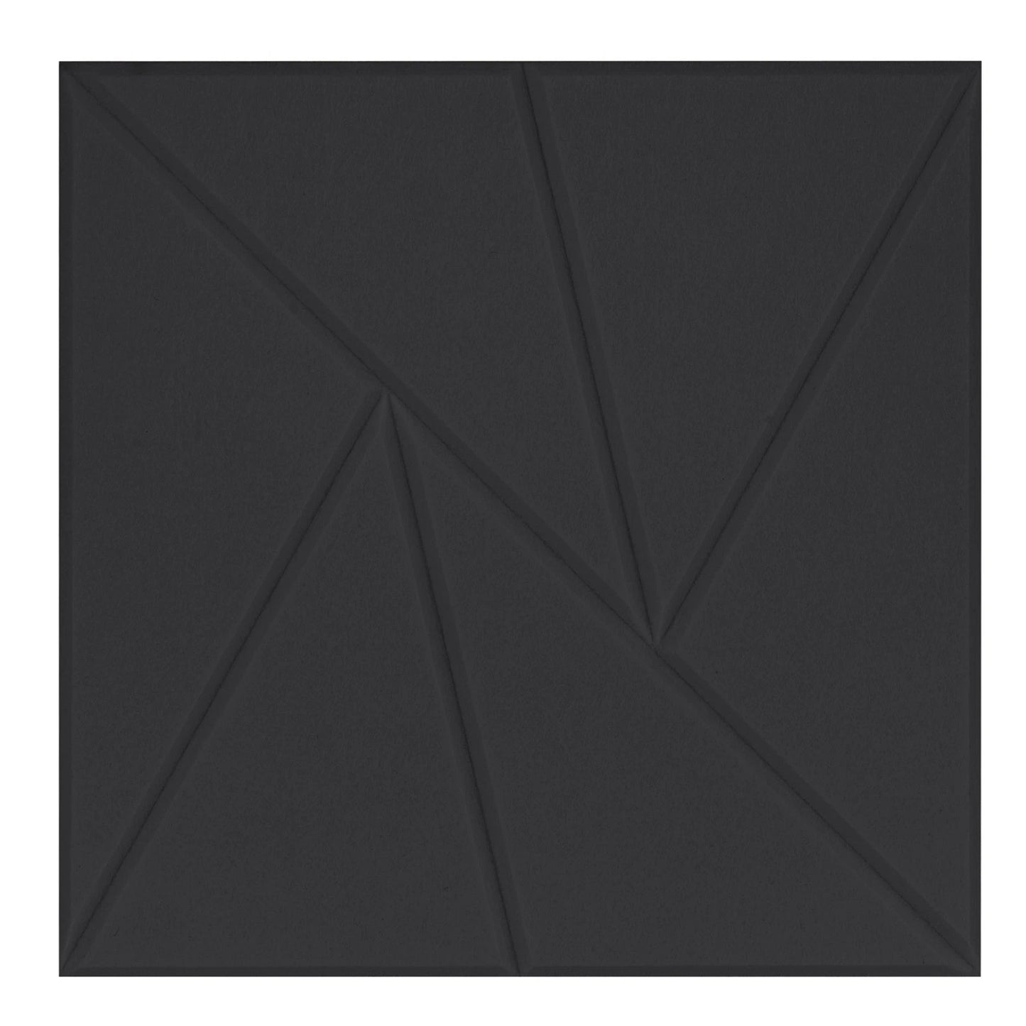 18 Pack Acoustic Wall Panels 11.8" x 11.8" Self-Adhesive Black