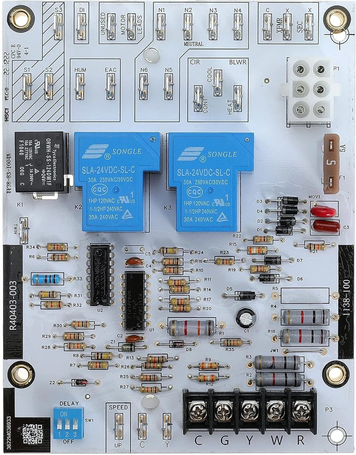 R40403-003 Blower Control Board for Concord, Armstrong, Honeywell